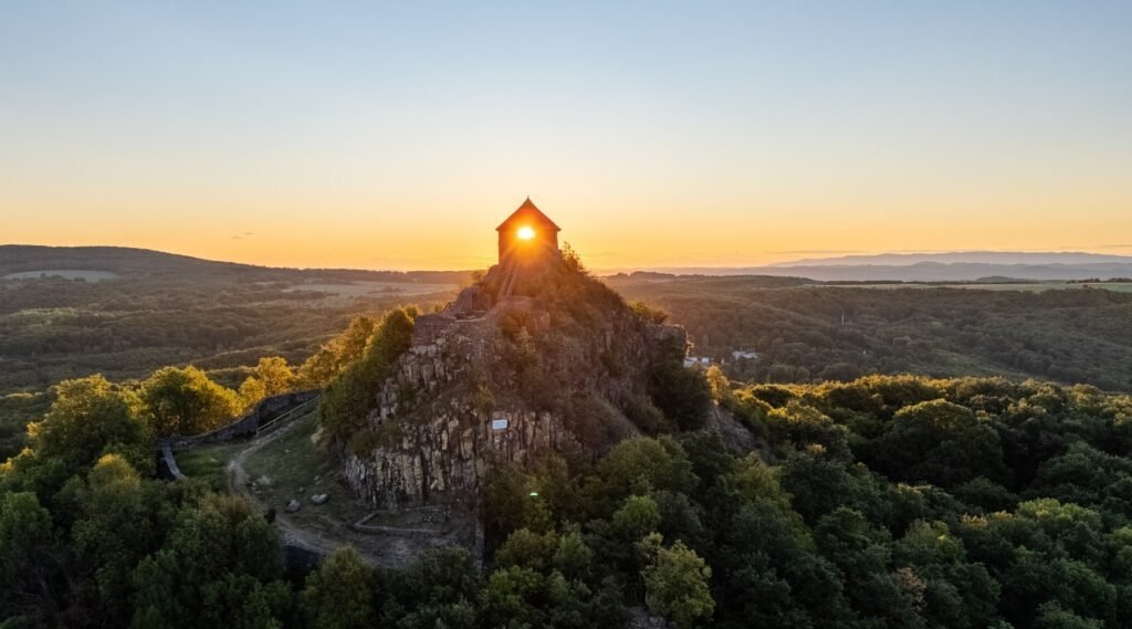 A környékről salgó vár